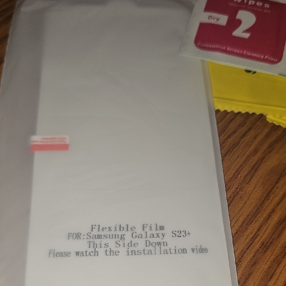 NWT Samsung 23 Plus Navy Blue Phone Case W/ Stand & Screen Protector - Picture 14 of 16